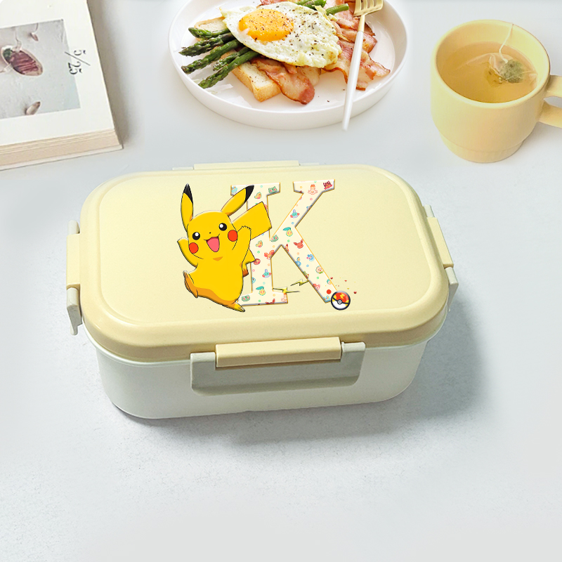 Food Storage Method - Pikachu Lunch Box Cartoon Pokemons Figure