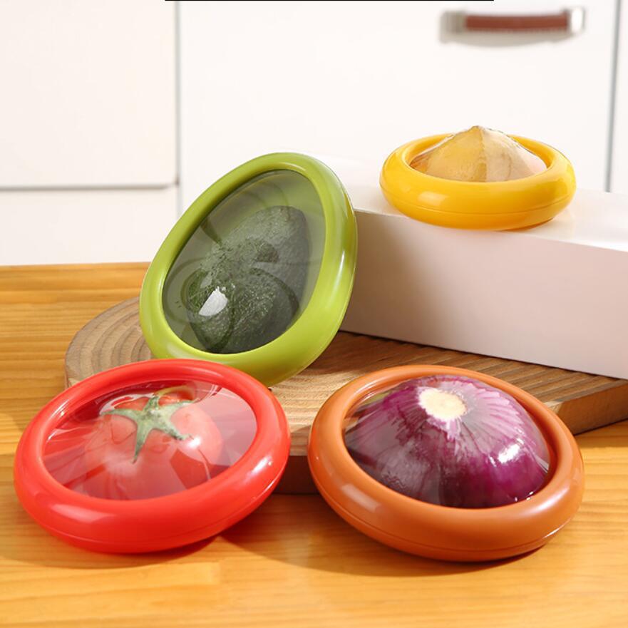 Food Storage Jar Set - Silicone Fruit and Vegetable Fresh-keeping Box,