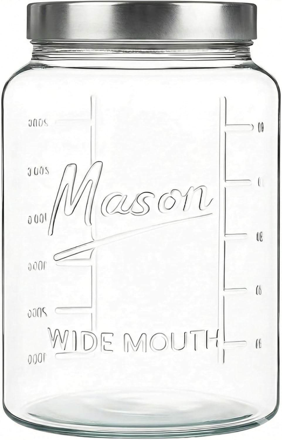 Food Storage Containers - Extra Large Jar - 1 Gallon