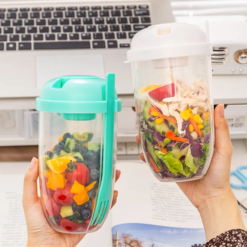 Food Storage Yogurt - 1PC/Portable Salad Cup Breakfast Salad Bowl