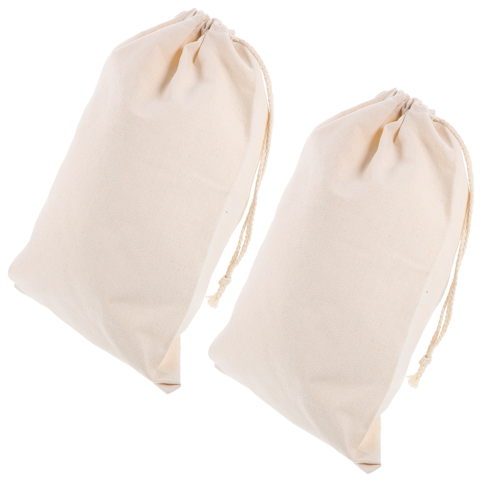 Food Storage In Roots - 2Pcs Heavy Duty Canvas Produce Bags