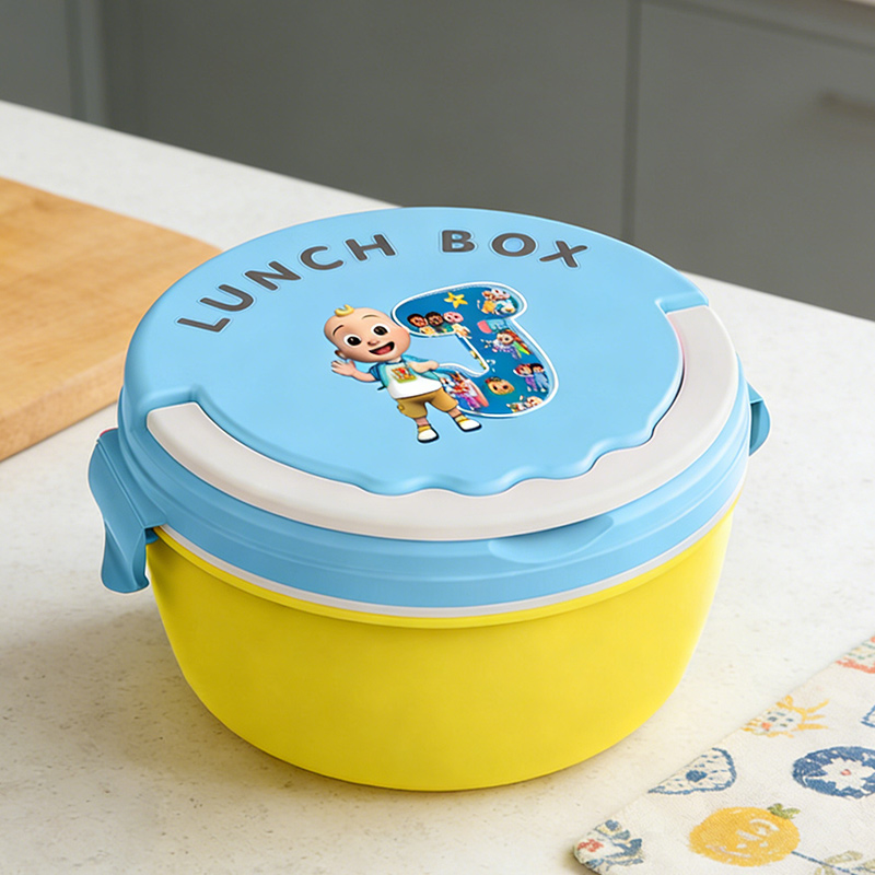 Food Storage Equipment - Cocomelons Lunch Boxs Portable Bento Meal