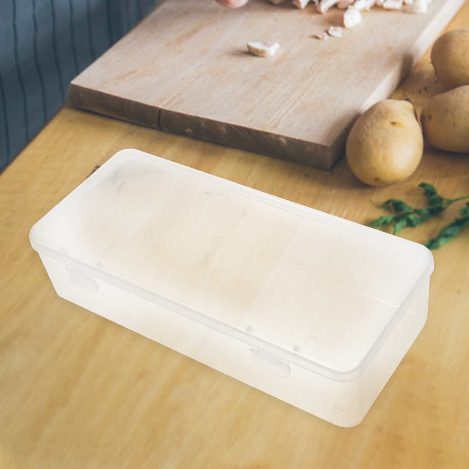 Sliced Box Butter Storage Cont - Food Storage For Long Term avaliação e preço