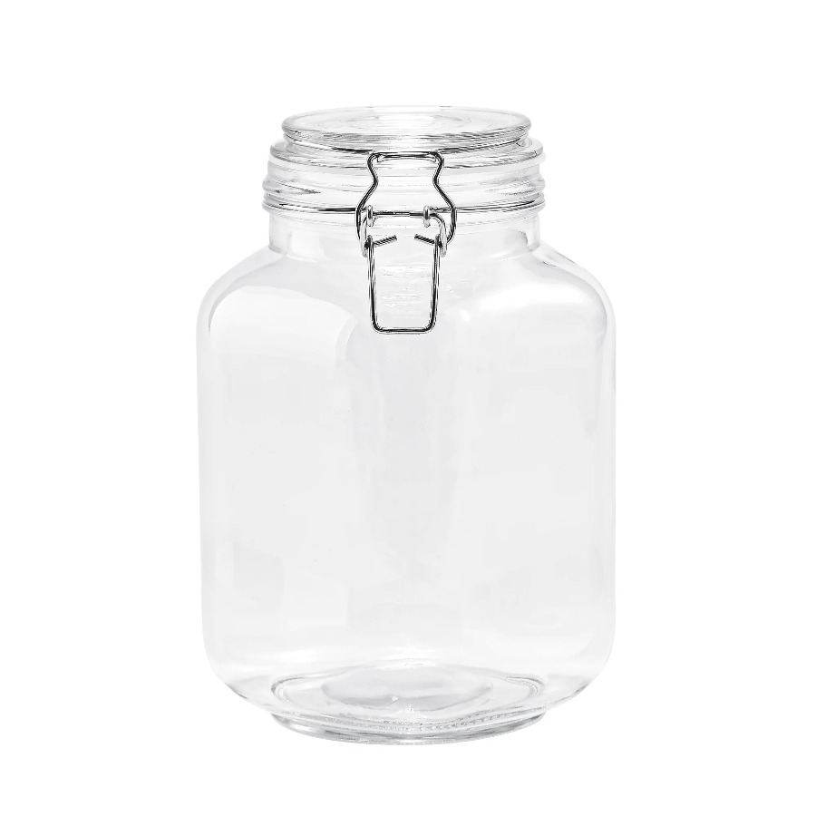 67 oz Glass Airtight Food Stor - Food Storage Jar Glass avaliação e preço