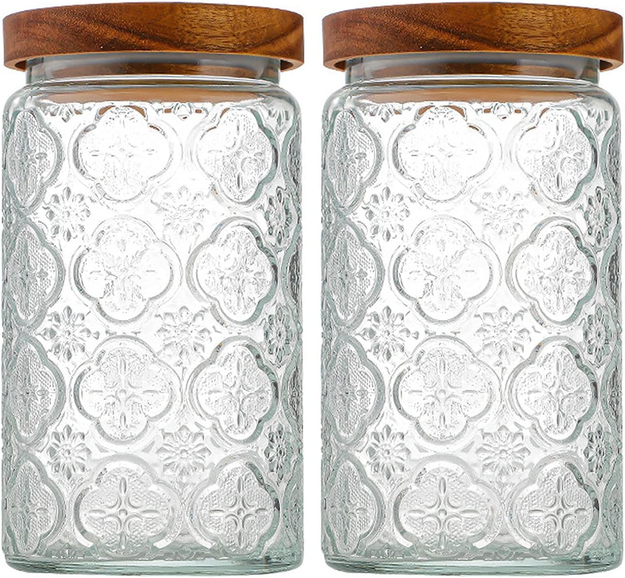 35oz/1000ml Glass Storage Jars - Food Storage Containers avaliação e preço