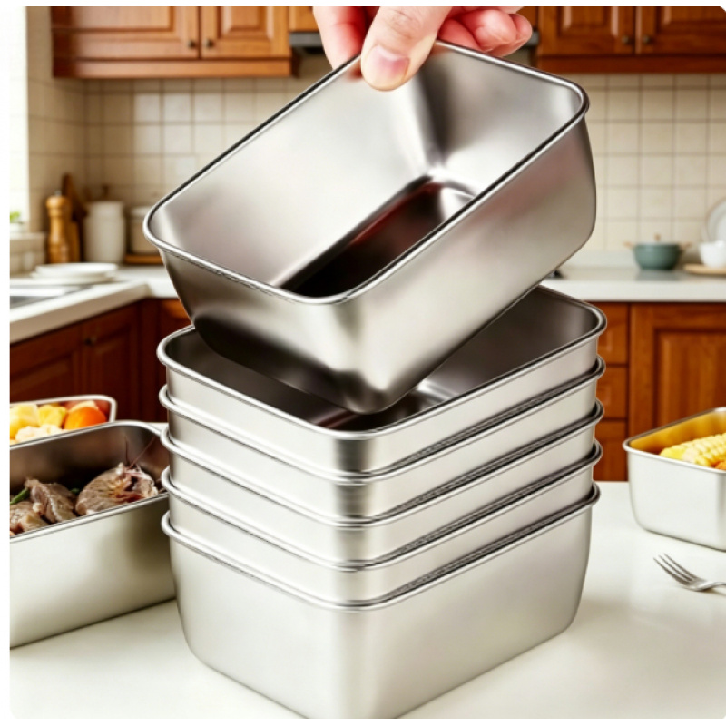 Leakproof Stackable Stainless  - Food Storage Jar Set avaliação e preço