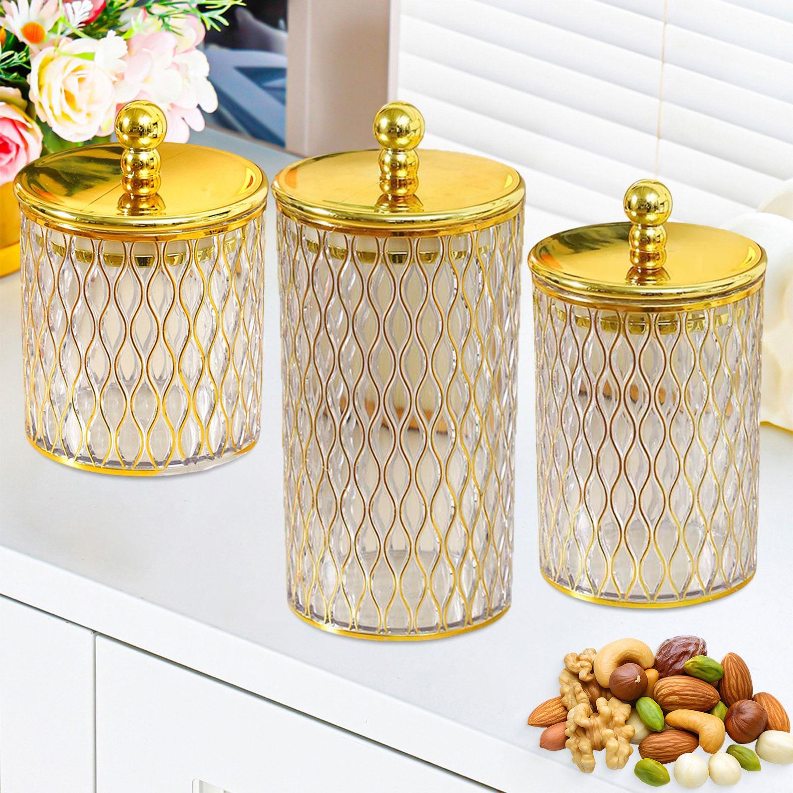 3x Food Storage Jar with Lid , - Food Storage Practices avaliação e preço