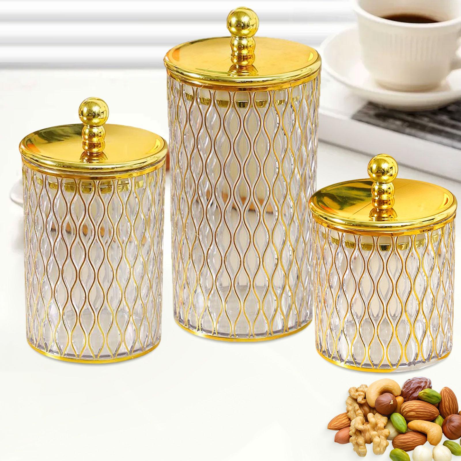 3x Food Storage Jar with Lid , - Food Storage Practices avaliação e preço