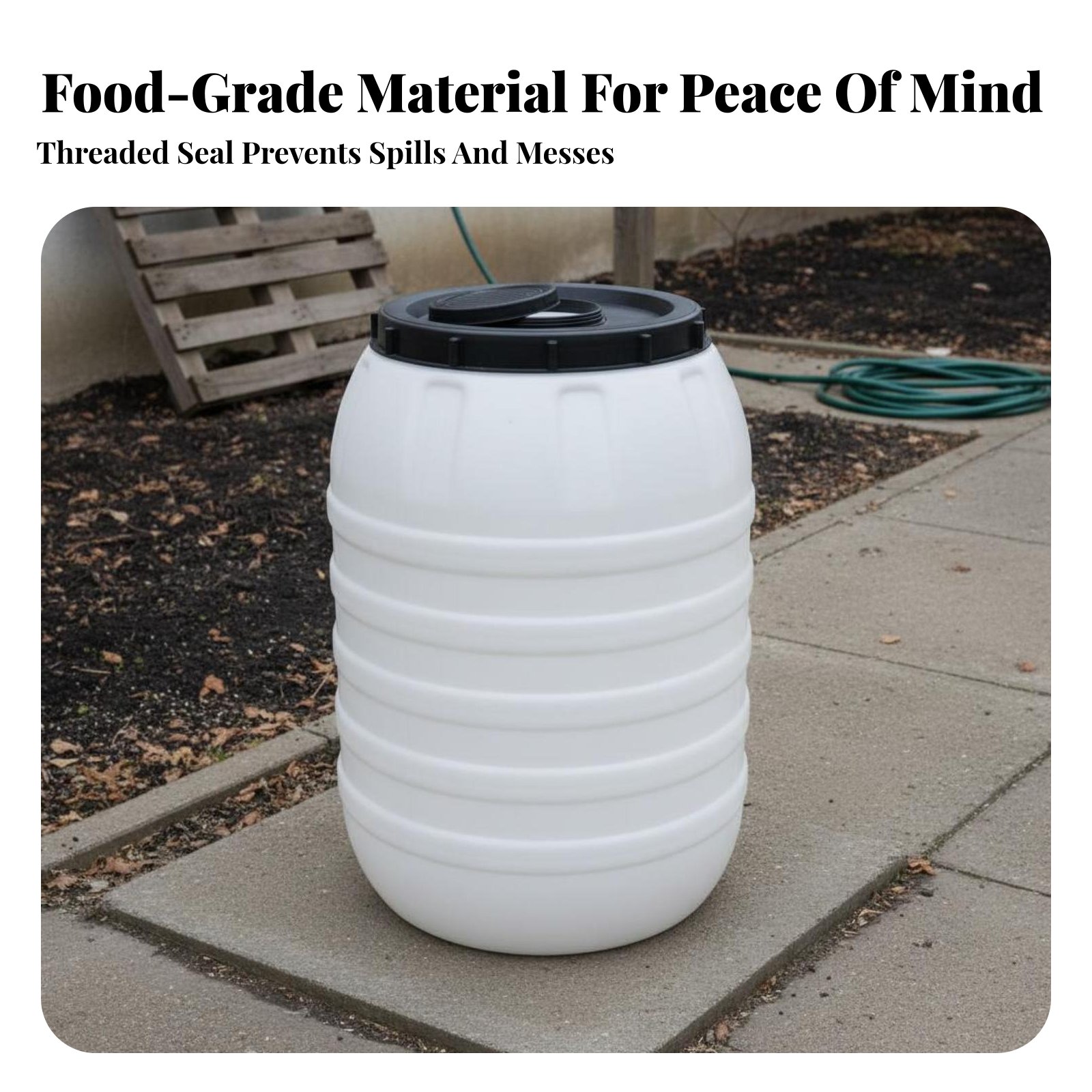 Food Grade Plastic Barrel Airt - Food Storage Is avaliação e preço