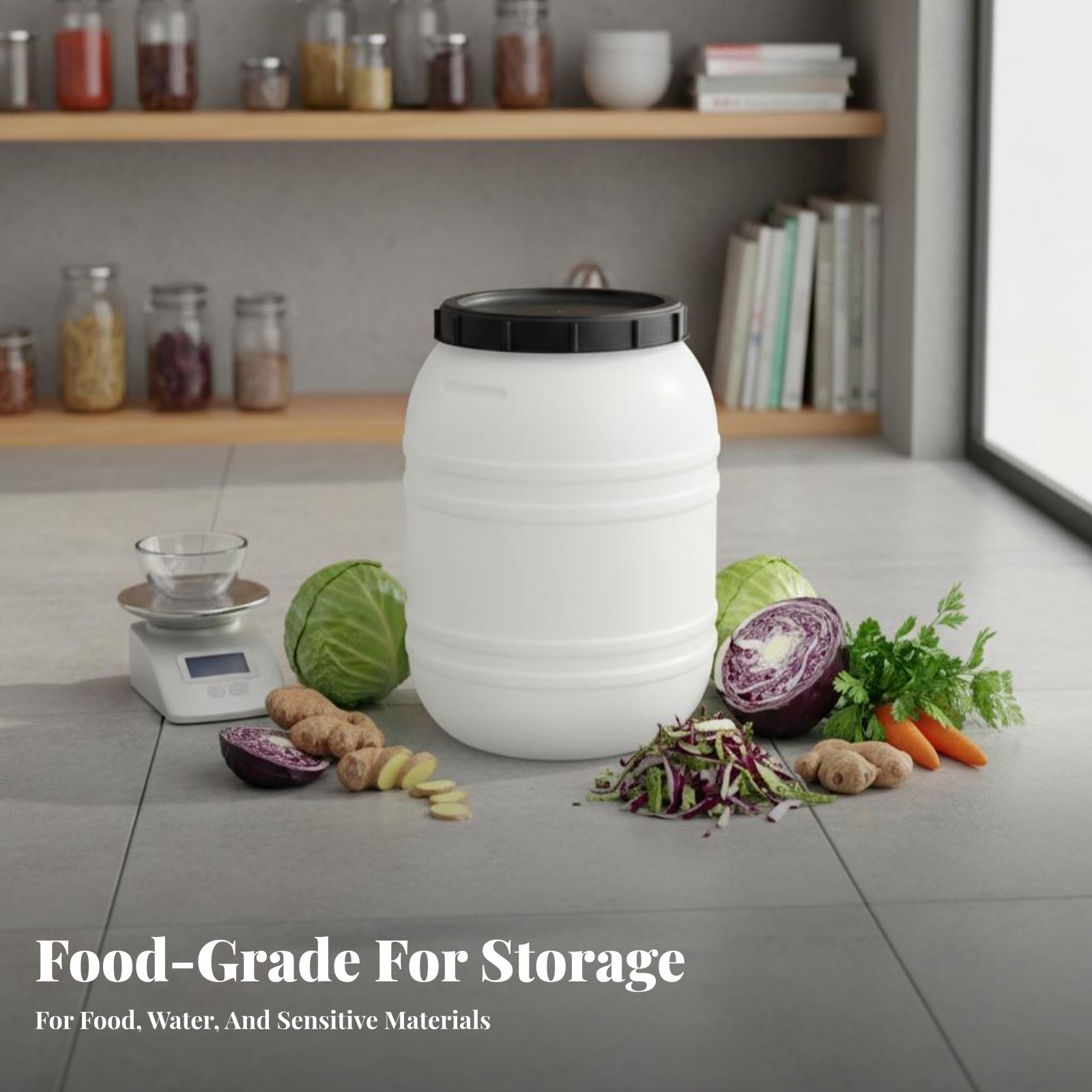 Food Grade Plastic Barrel Airt - Food Storage Is avaliação e preço