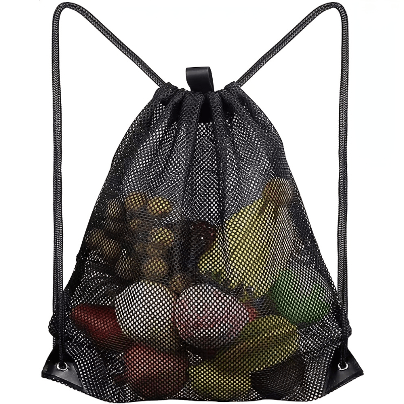 Breathable Mesh Drawstring Bac - Produce Bag Reusable Mesh avaliação e preço