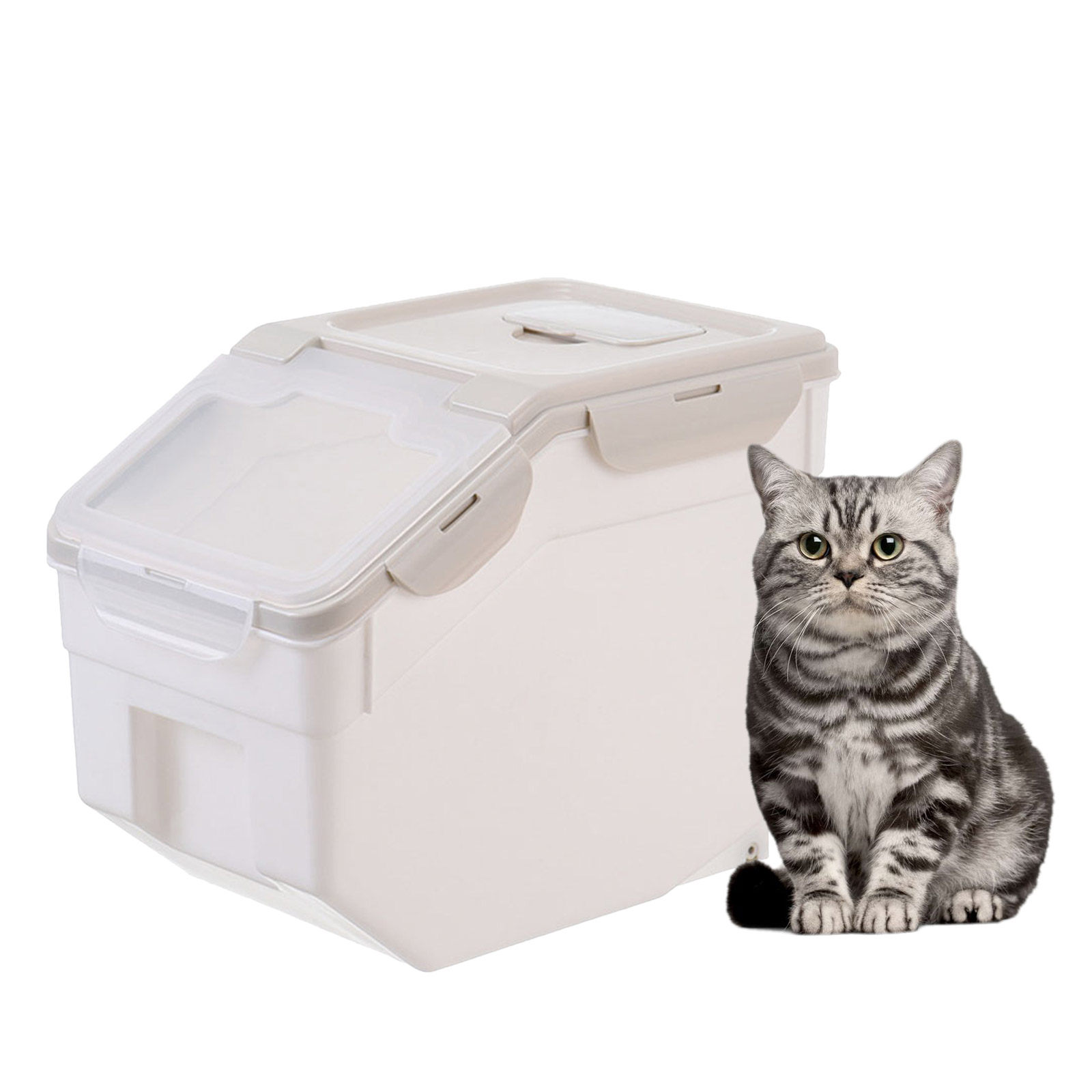 Pet Food Storage Box 5 Liter A - Food Storage For Long Term avaliação e preço