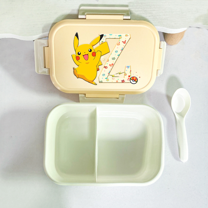 Pikachu Lunch Box Cartoon Poke - Food Storage Method avaliação e preço