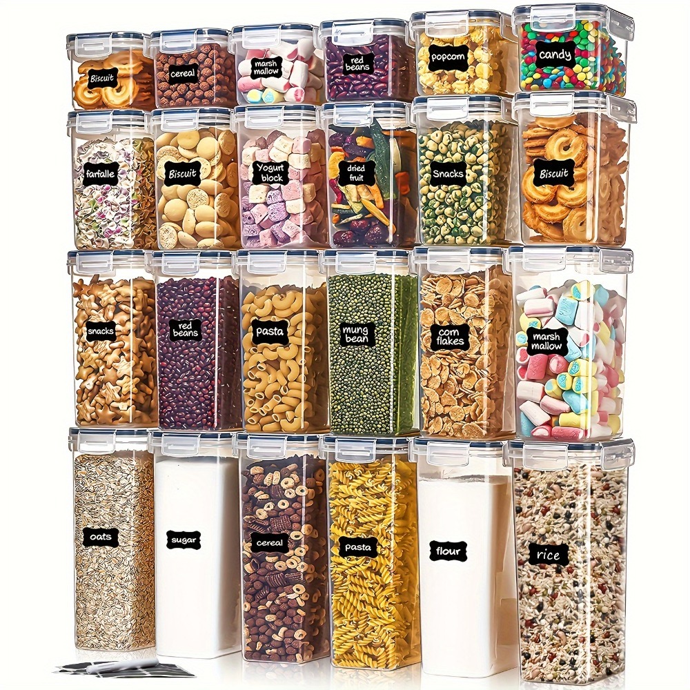 24Pcs Food Storage Containers  - Food Storage Equipment avaliação e preço