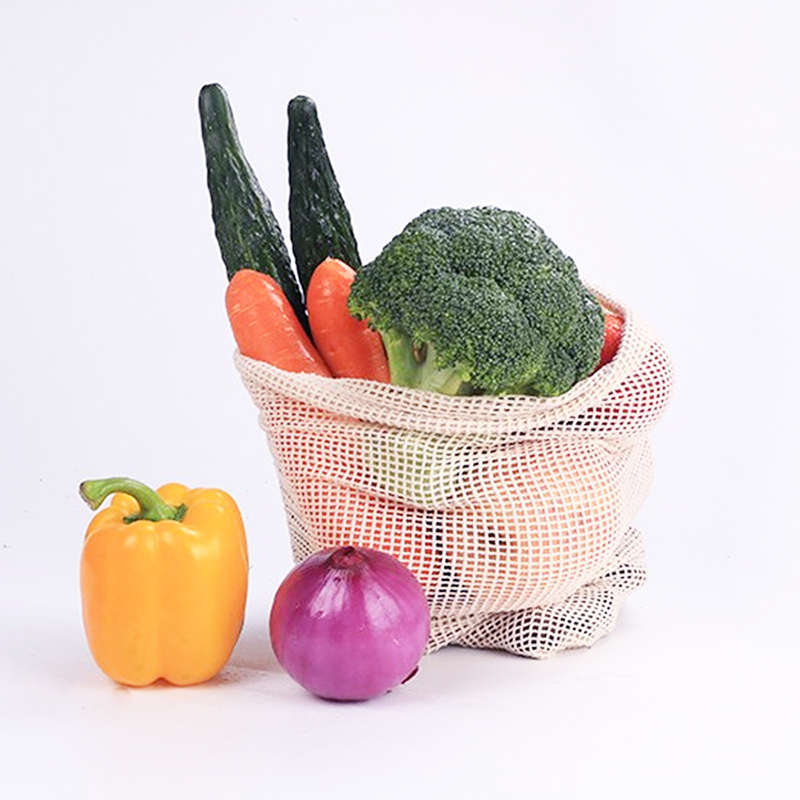 Cotton Mesh Vegetable Bags Pro - Produce Bag Reusable Mesh avaliação e preço