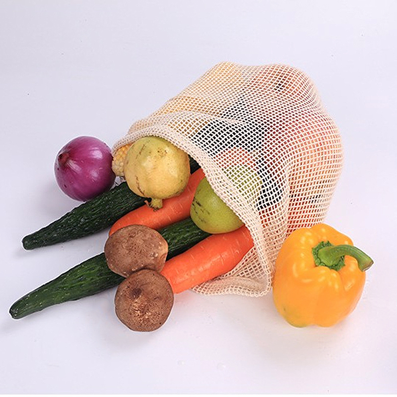 Cotton Mesh Vegetable Bags Pro - Produce Bag Reusable Mesh avaliação e preço