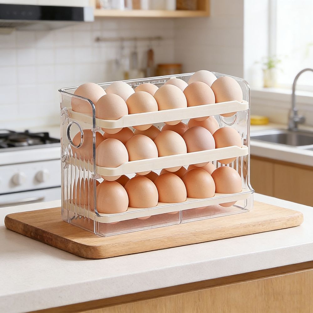 Practical Plastic Egg Storage  - Food Storage Practices avaliação e preço