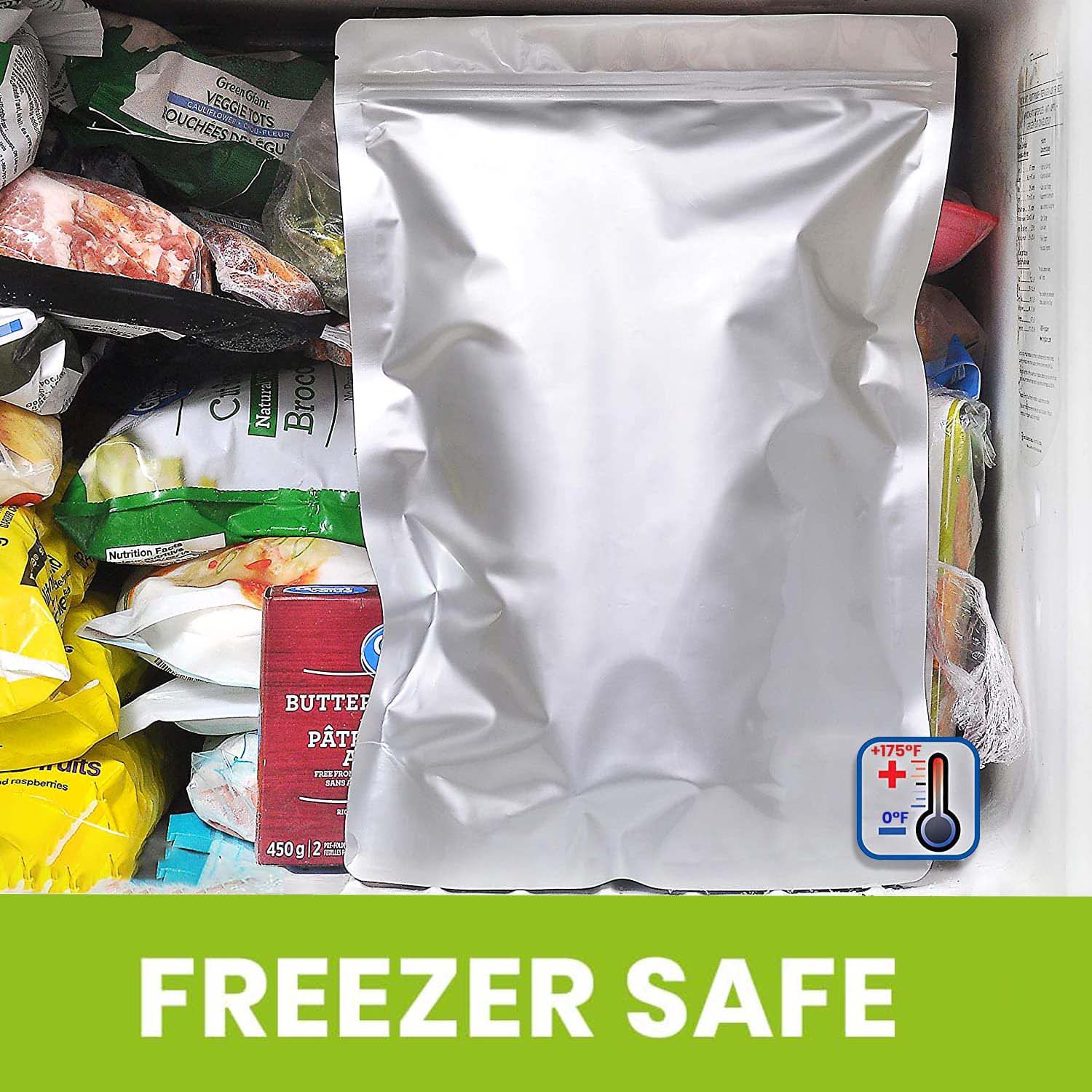 0.25/1/2.5/5 Gallon Mylar Bags - Food Storage For Long Term avaliação e preço