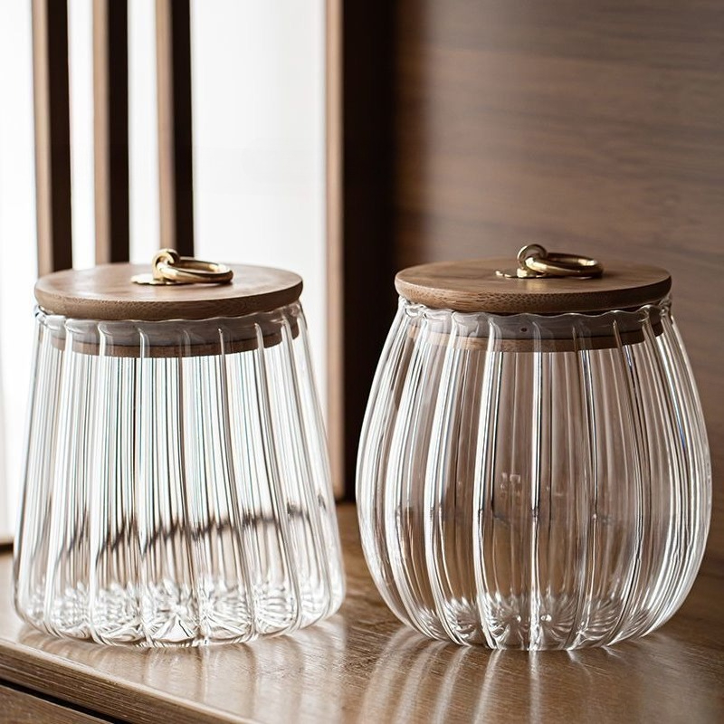 Floral Glass Sealed Jar Creati - Food Storage Glass Containers Large avaliação e preço