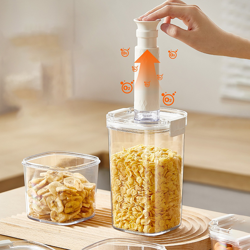 Vacuum Sealed Tank Coffee Bean - Food Storage Jar Set avaliação e preço