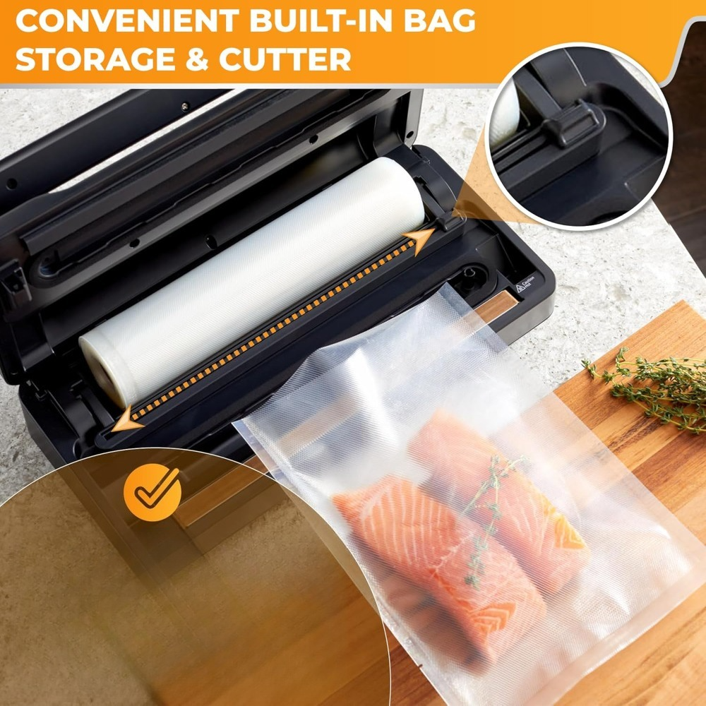 Large Vacuum Sealer Machine wi - Food Storage For Long Term avaliação e preço