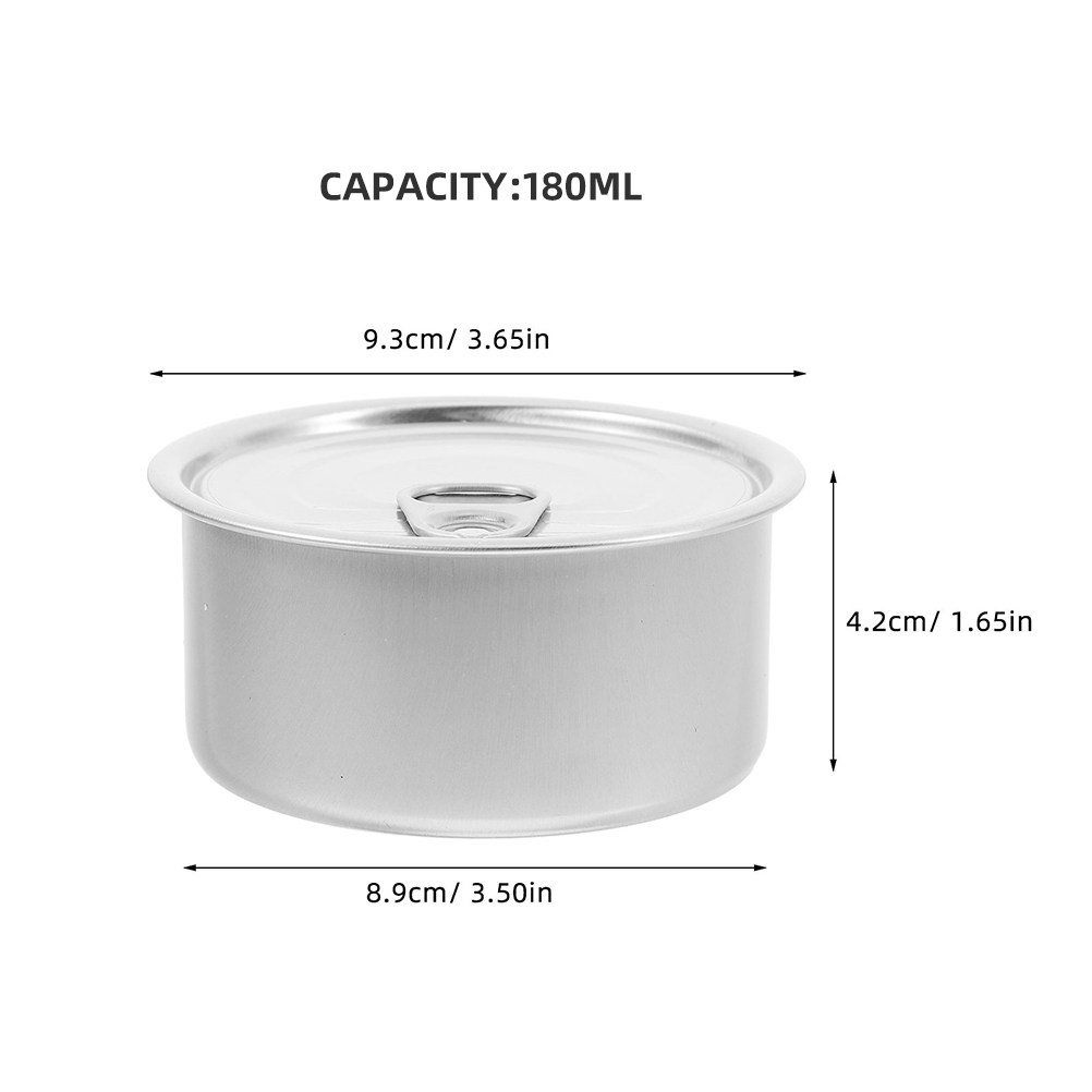 5Pcs Self Seal Aluminum Easy T - Food Storage Aluminum Containers avaliação e preço