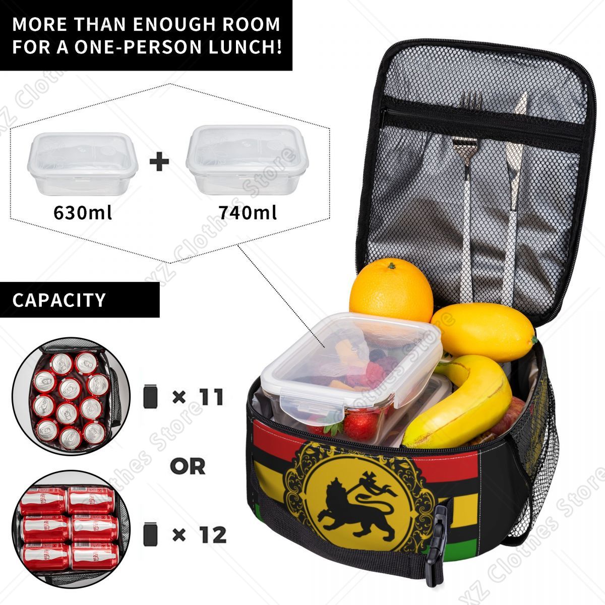Rasta Lion Reggae Music Roots  - Food Storage In Roots avaliação e preço