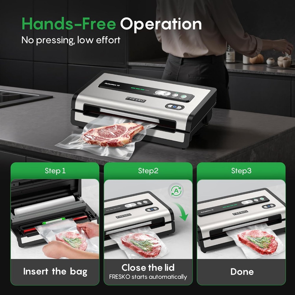 Automatic Vacuum Sealer for Fo - Vacuum Sealer Bag avaliação e preço