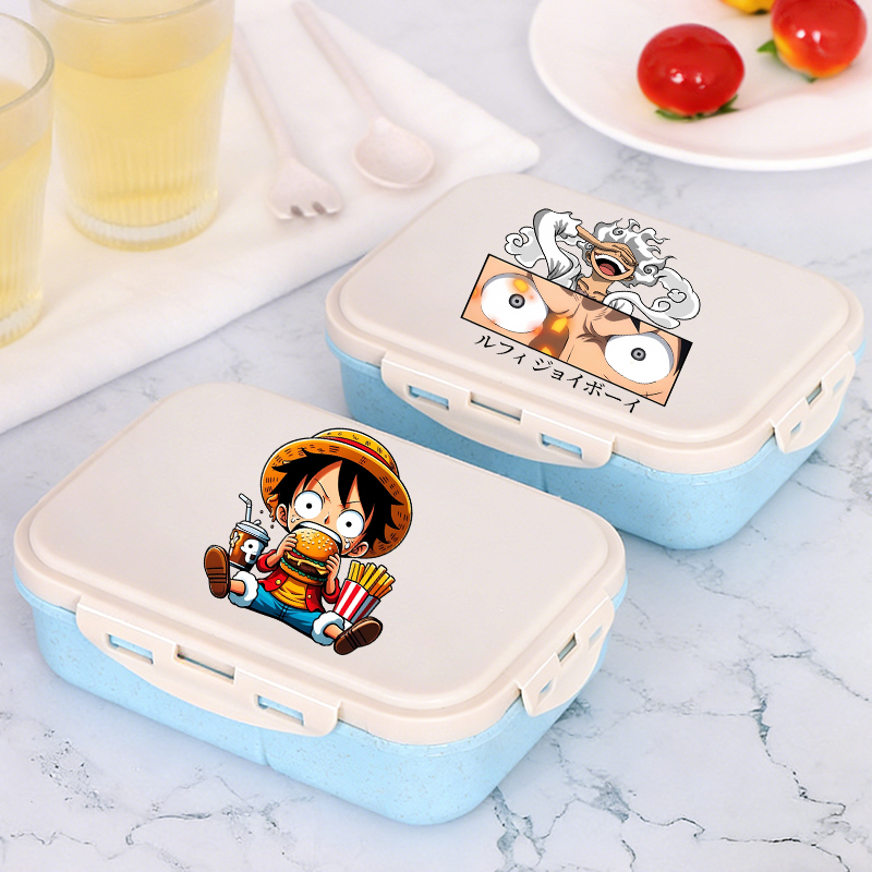 One Piece Boy Girl Bento Lunch - Food Storage Containers avaliação e preço