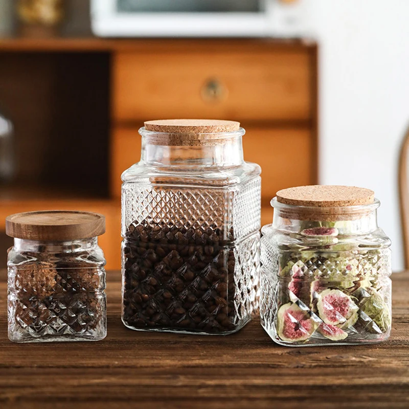 Large Capacity Glass Sealed Ja - Food Storage Glass Containers Large avaliação e preço