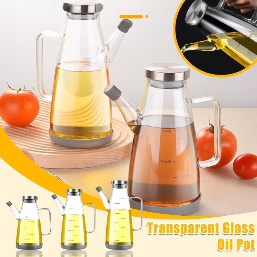 Durable Food-grade Oil Dispens - Food Storage Glass Containers Large avaliação e preço