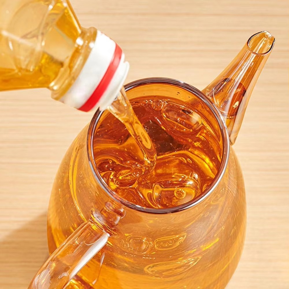 Durable Food-grade Oil Dispens - Food Storage Glass Containers Large avaliação e preço