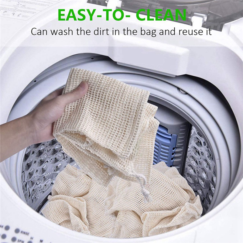 -A23G 9Pcs/Set High Quality Me - Produce Bag Reusable Mesh avaliação e preço