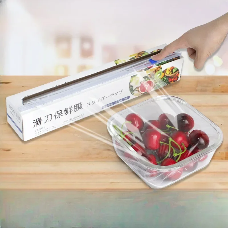 1-5PCS Large Roll Cling Film F - Food Storage Practices avaliação e preço