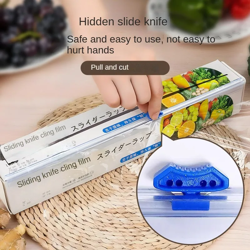 1-5PCS Large Roll Cling Film F - Food Storage Practices avaliação e preço