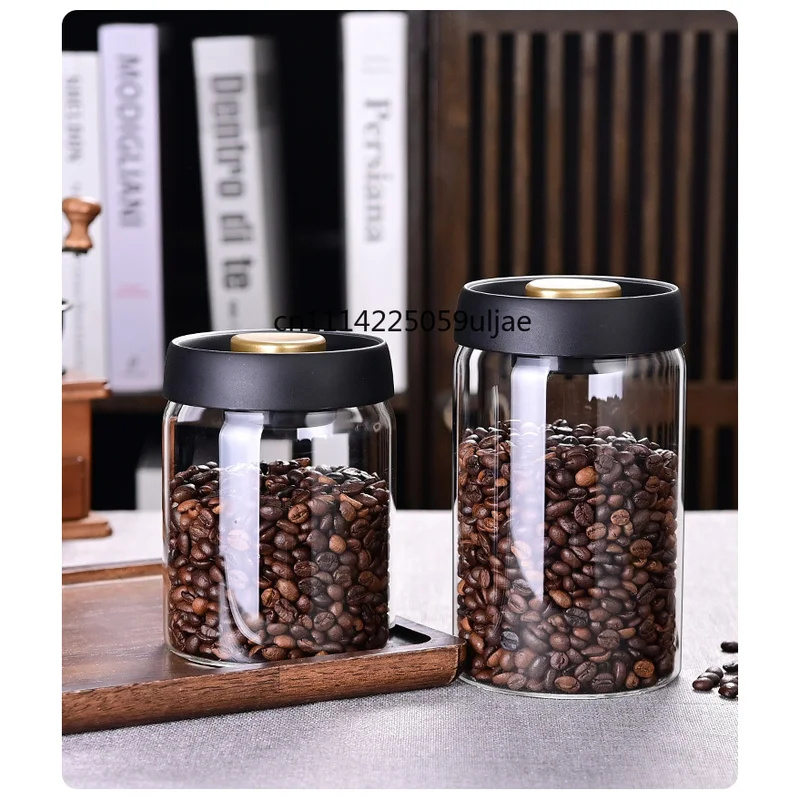 Vacuum Sealed Glass Coffee Bea - Food Storage For Long Term avaliação e preço