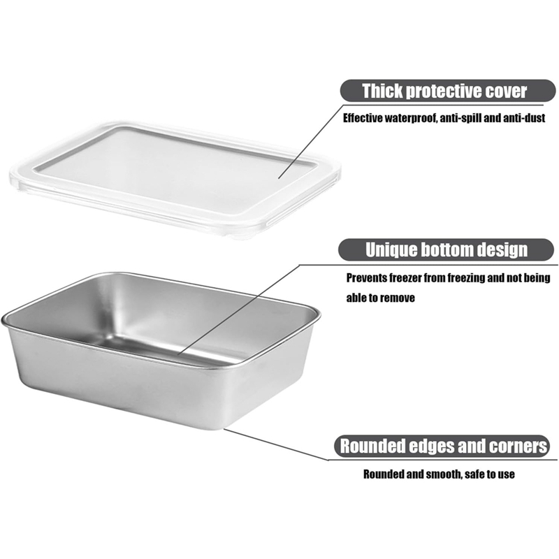 Stainless Steel Containers for - Food Storage Containers avaliação e preço