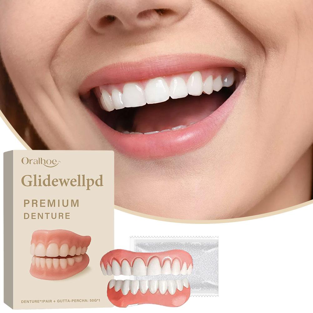 Reusable Denture Set for Aesth - Food Storage For Long Term avaliação e preço