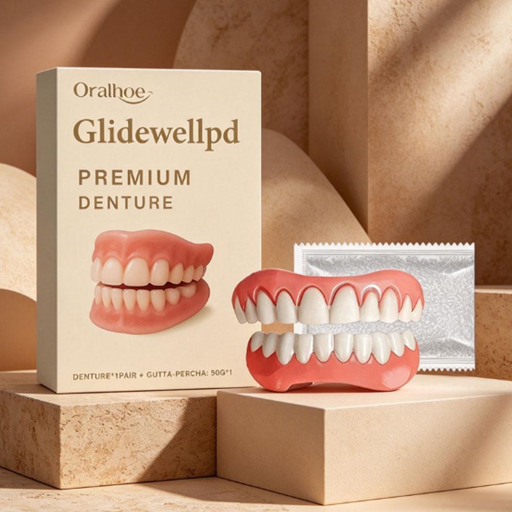 Reusable Denture Set for Aesth - Food Storage For Long Term avaliação e preço