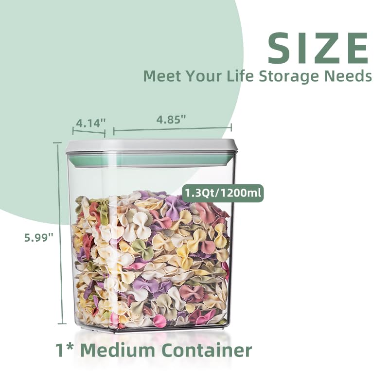 Ankou 3Pcs 1.2L Pop Airtight F - Food Storage Equipment avaliação e preço
