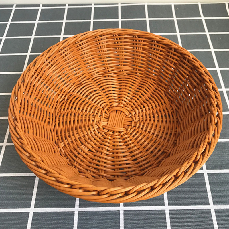 Rattan Wicker Woven Serving Ba - Food Storage Of Plants avaliação e preço