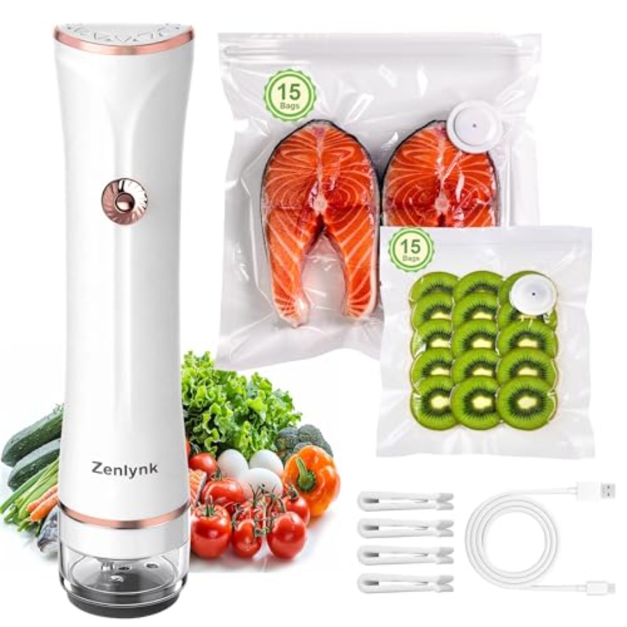 Compact Vacuum Sealer for Food - Vacuum Sealer Bag avaliação e preço
