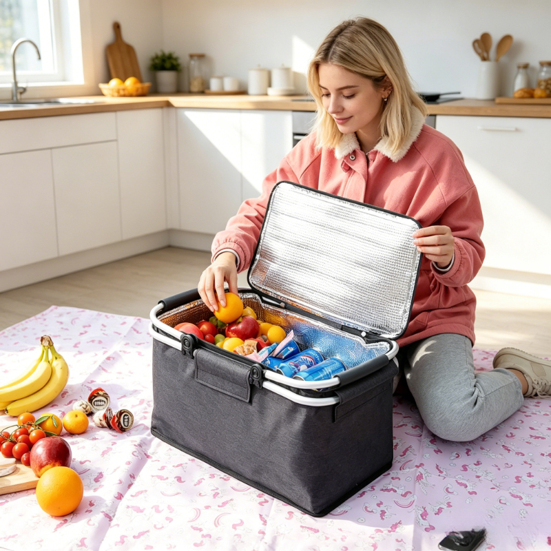 Foldable Large Capacity Insula - Food Storage Equipment avaliação e preço