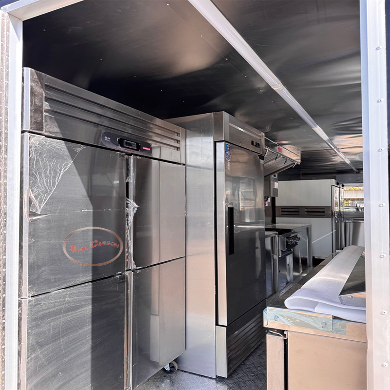 Mobile Street Food Trailer for - Food Storage Practices avaliação e preço