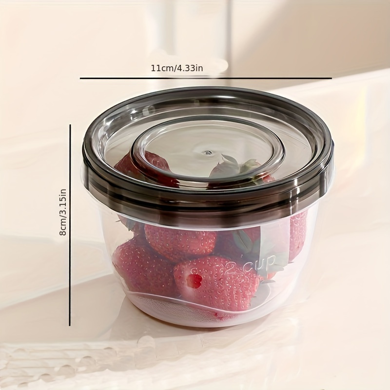 2 Transparent Sealed Food Stor - Food Storage Equipment avaliação e preço