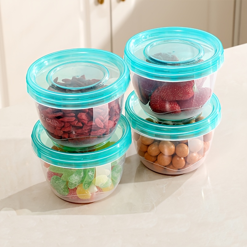 2 Transparent Sealed Food Stor - Food Storage Equipment avaliação e preço