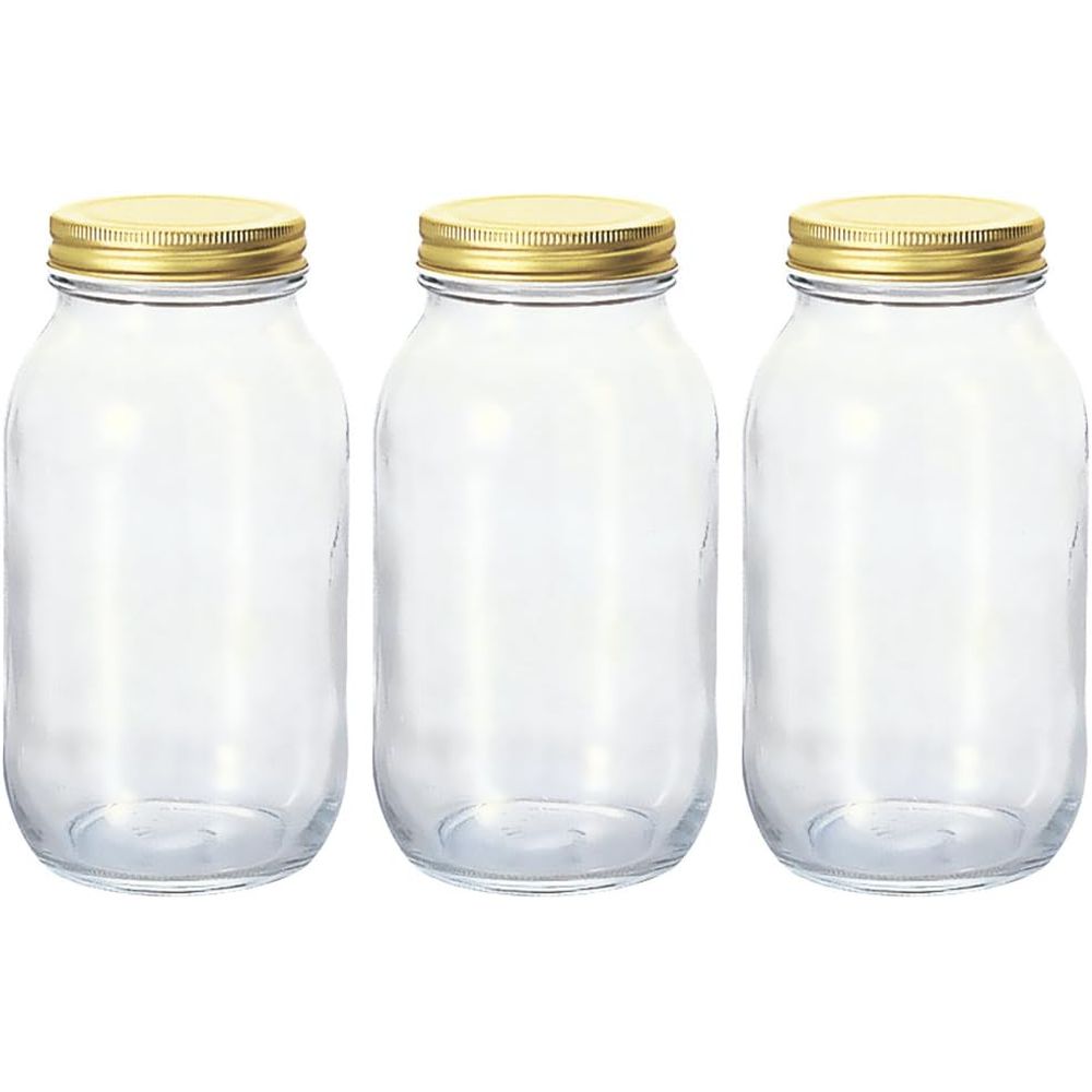 Double-Lid Storage Bottle Set  - Food Storage For Long Term avaliação e preço