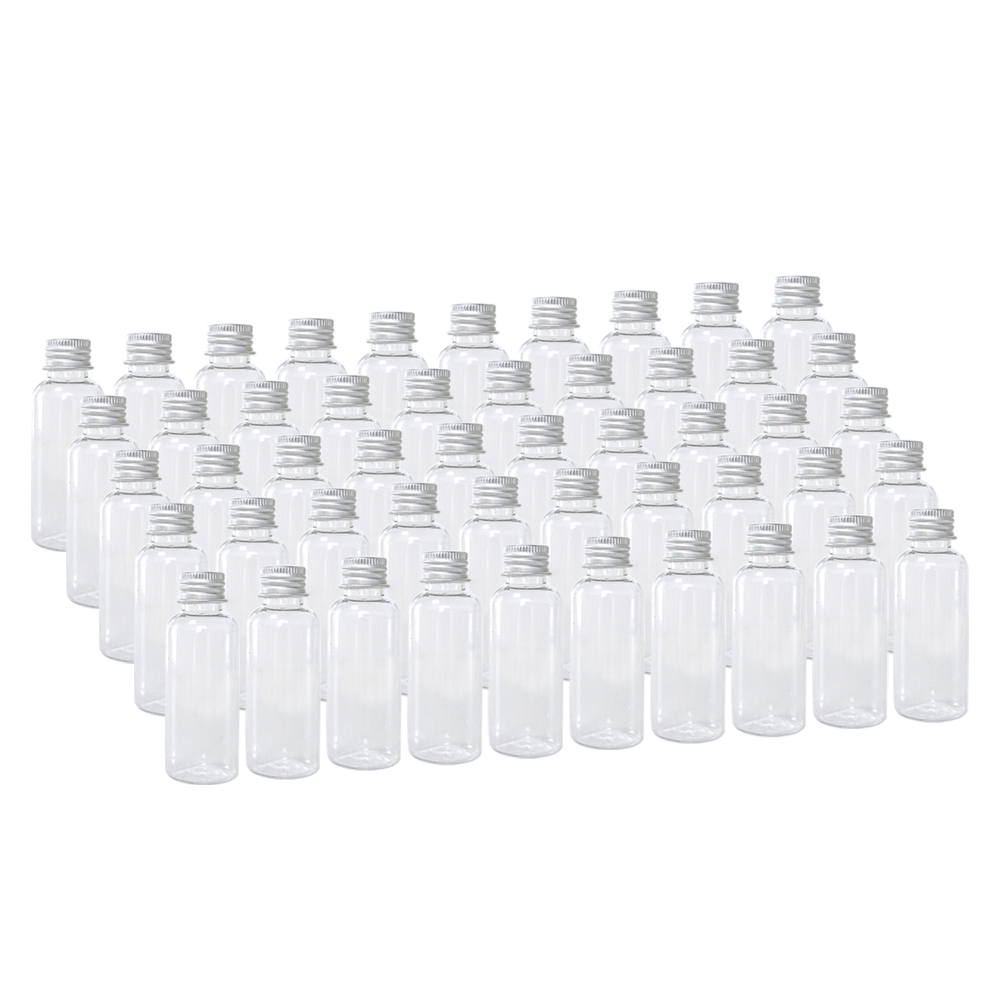 100Pcs Plastic Bottle With Alu - Food Storage Aluminum Containers avaliação e preço