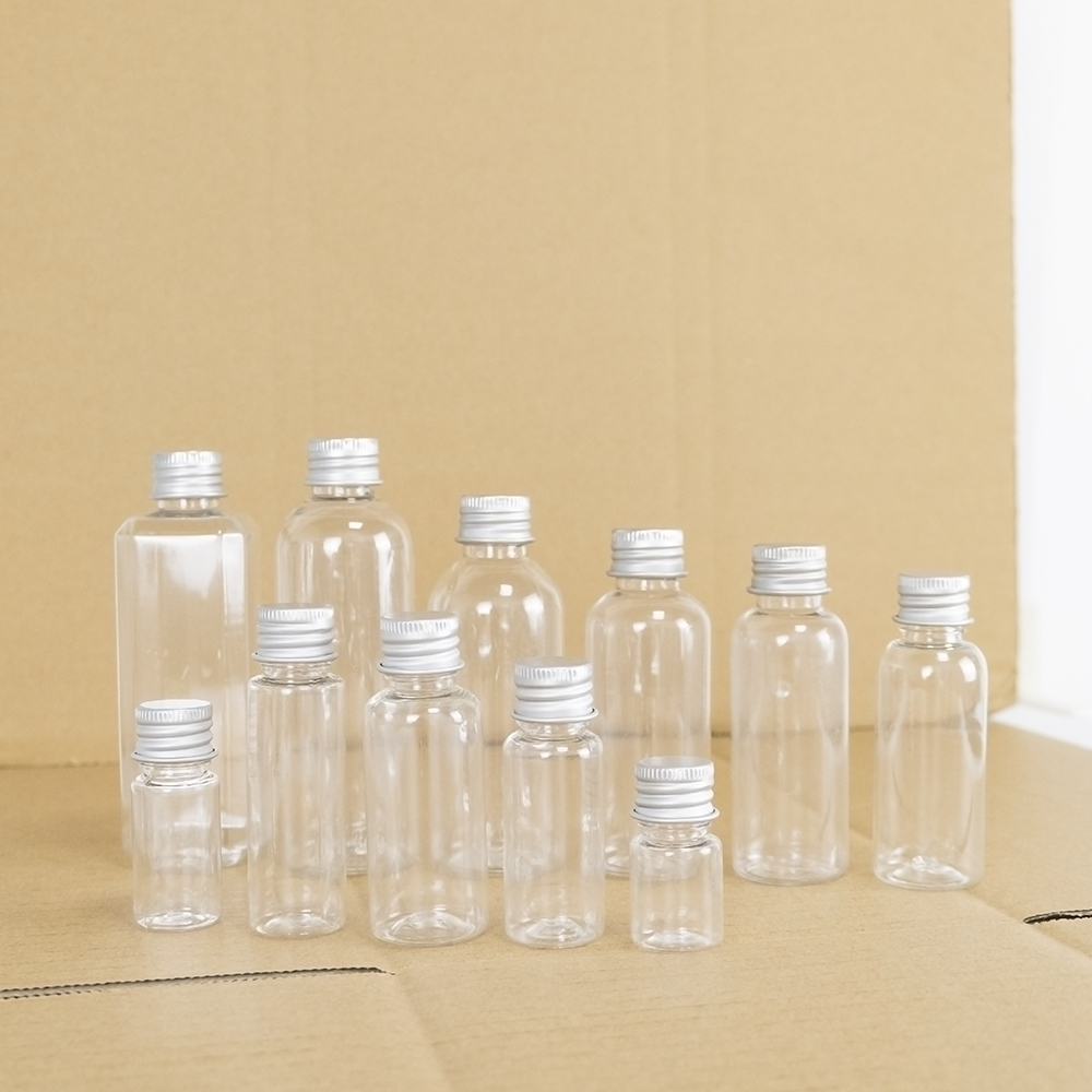 100Pcs Plastic Bottle With Alu - Food Storage Aluminum Containers avaliação e preço