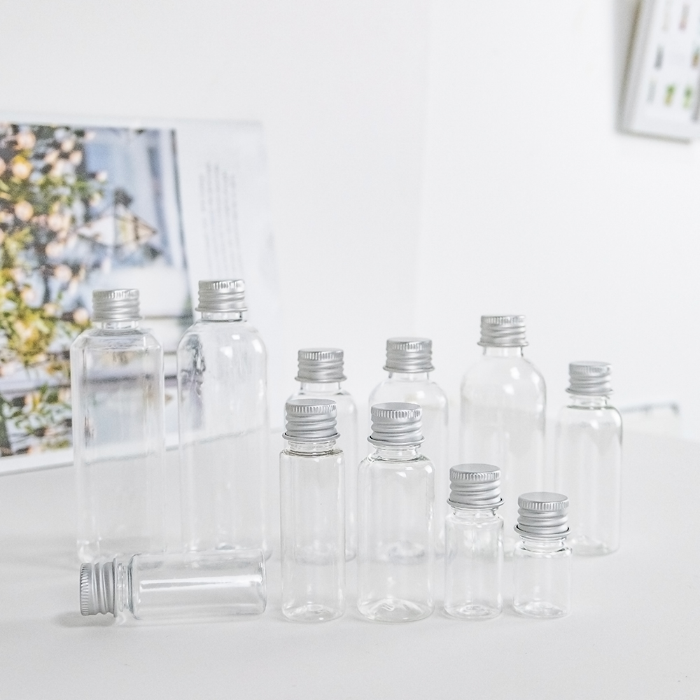 100Pcs Plastic Bottle With Alu - Food Storage Aluminum Containers avaliação e preço